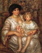 Madame Thurneysen and her Daughter renoir